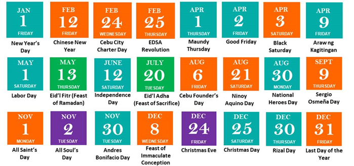 えっ、明日祝日！？フィリピンの祝日制度
